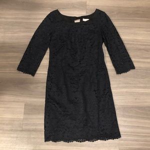 Lilly Pulitzer Black Lace Cocktail Dress